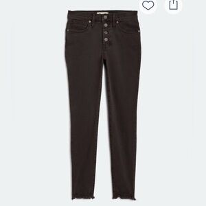 Madewell Women's Black Straight Leg Jeans